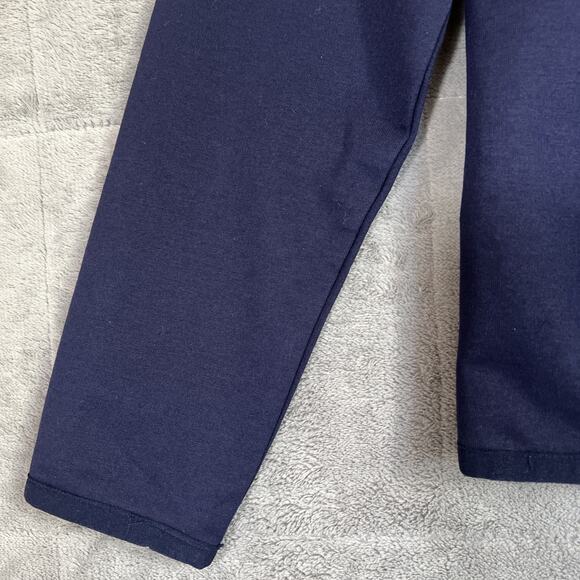 LRL Ralph Lauren Full Zip Jacket Large Blue Quilted Equestrian Pockets Horse Bit - Picture 4 of 9